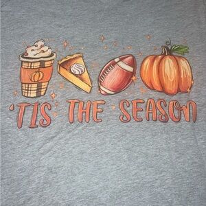 Bella + Canvas shirt - Tis the Season Fall shirt - XL